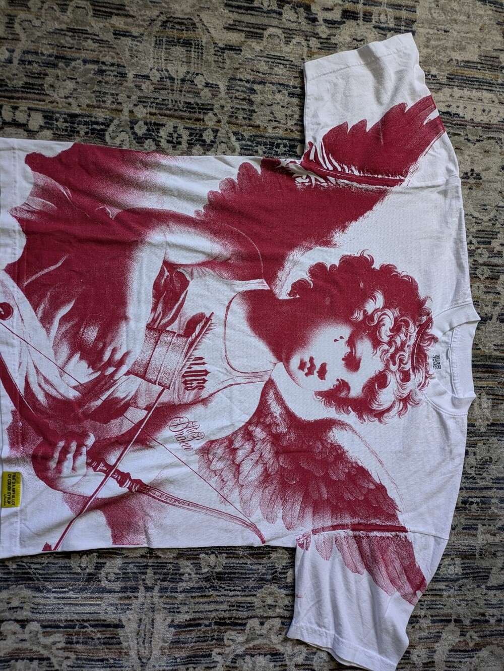 That’s A Awful Lot of Cough Syrup Angel Graphic Tee by Desto Dubb Size L NWOT